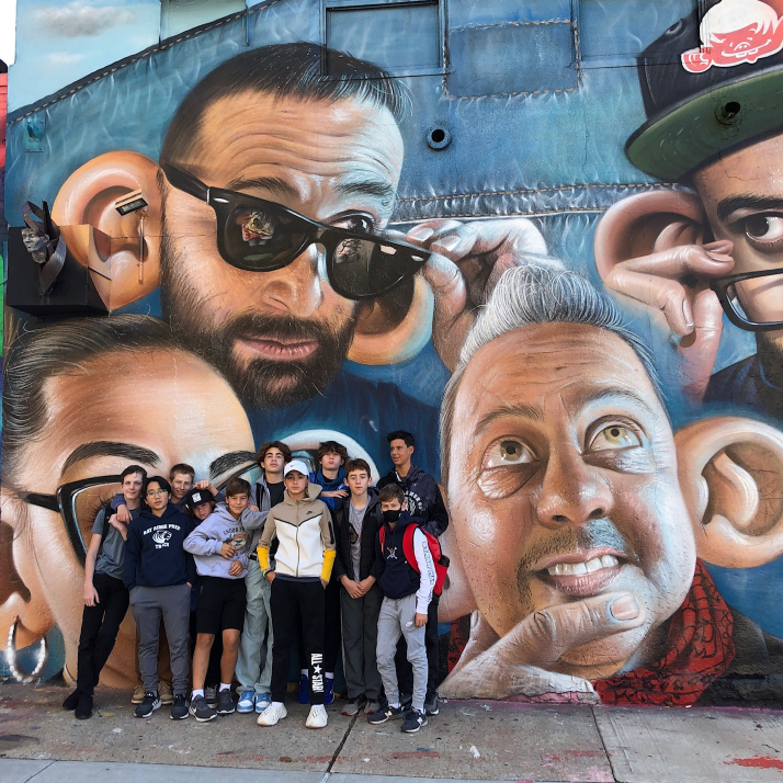 students at art in bushwick